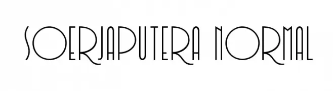 Soerjaputera Normal  Fuentes Gratis Descargar