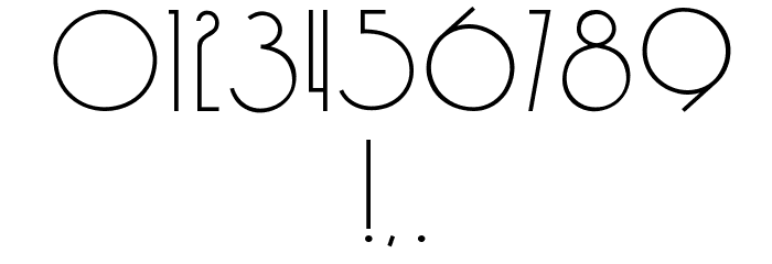 Soerjaputera Normal Font OTHER CHARS