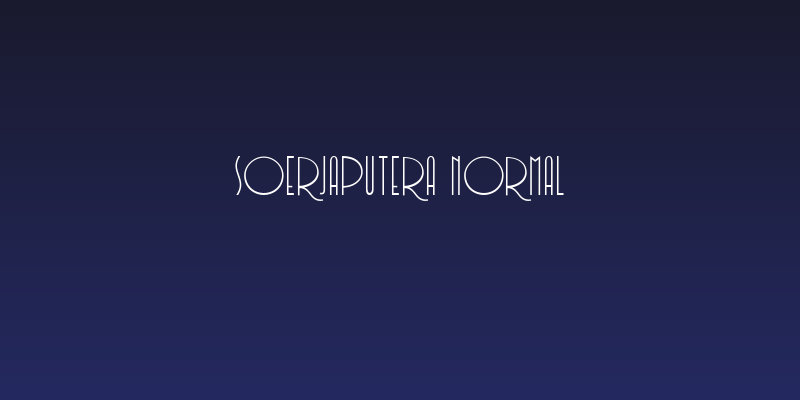 Soerjaputera Normal Social Header