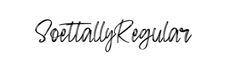 SoettallyRegular  フリーフォントのダウンロード