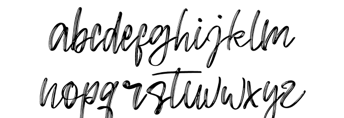 SoettallyRegular Font LOWERCASE