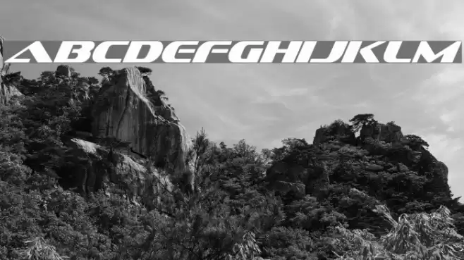 Sofachrome Italic Schriftart examples