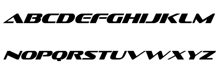SofachromeRg-Italic Font LOWERCASE