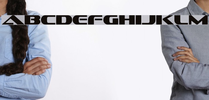 Sofachrome Font examples