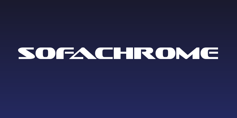 Sofachrome Social Header
