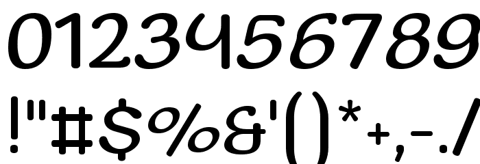 Sofadi One Regular フォント その他の文字