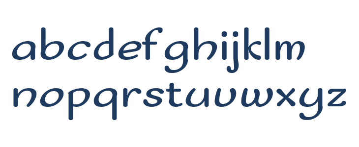 Sofadi One Lowercase