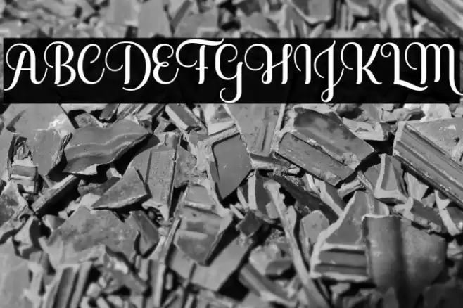 SoffiaScript Font examples