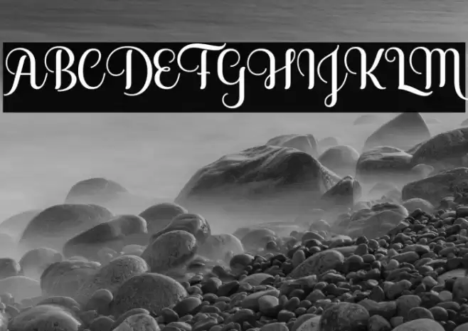 SoffiaScript Font examples