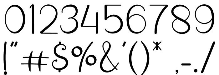 Soffnia Font OTHER CHARS