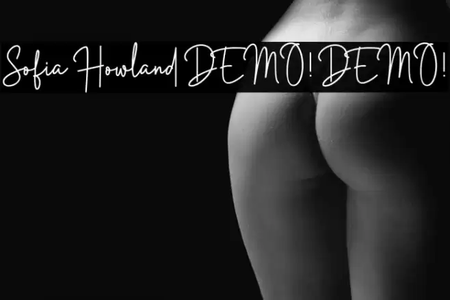 Sofia Howland DEMO! DEMO! Caratteri examples