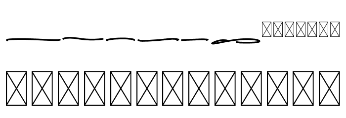 Sofia More Swashes Font LOWERCASE