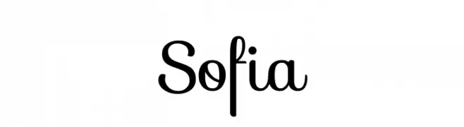 Sofia  Frei Schriftart Herunterladen
