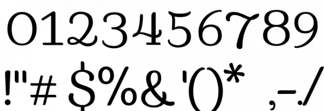 Sofia Font OTHER CHARS