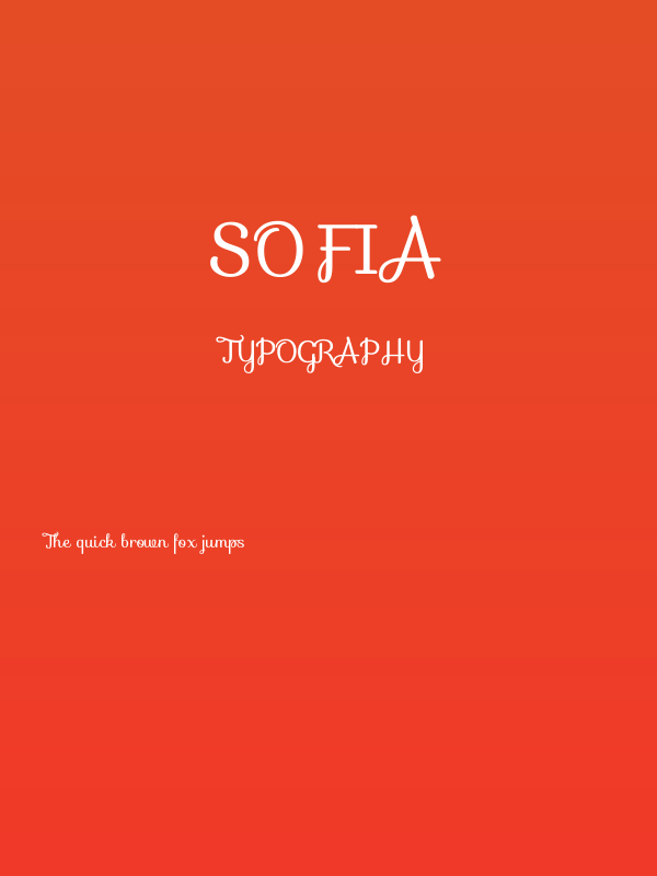 Sofia Poster
