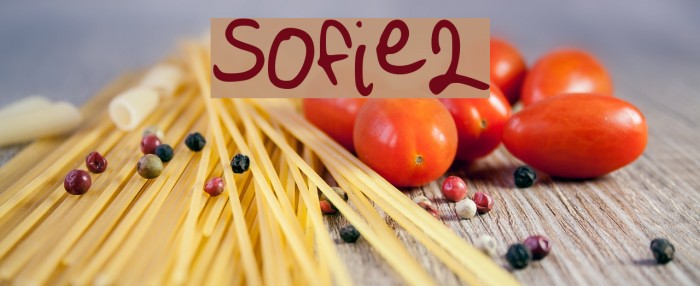 Sofie2 Font examples