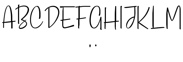 Sofiebestin Script_DEMO Regular Font OTHER CHARS