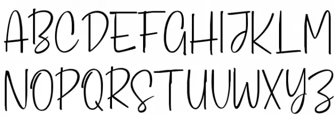 Sofiebestin Script_DEMO Regular Polices MAJUSCULES