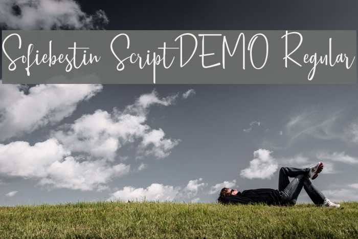 Sofiebestin Script_DEMO Regular Font examples