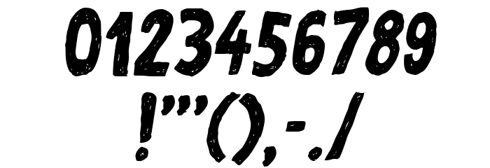 Sofija Italic Font OTHER CHARS