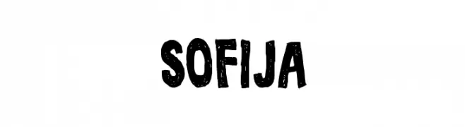 Sofija  Скачать бесплатные шрифты