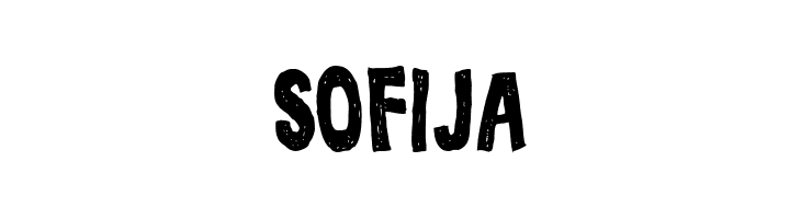 Sofija  フリーフォントのダウンロード