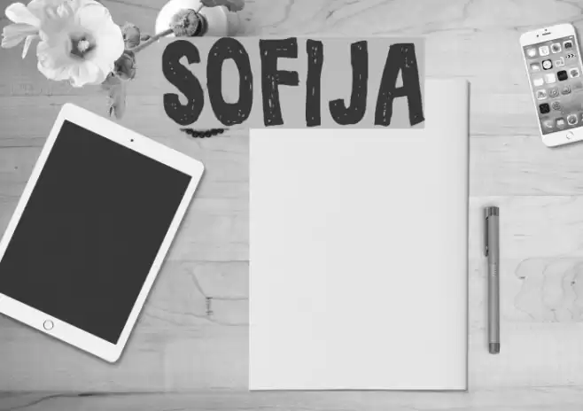 Sofija Font examples