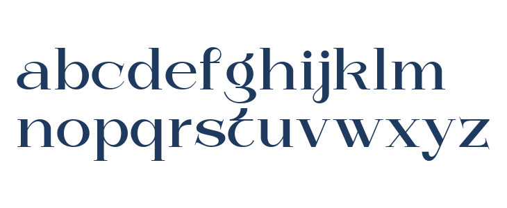Sofilera DEMO Regular Lowercase