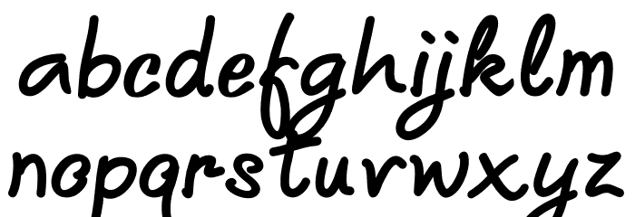 Sofler PERSONAL USE ONLY Regular Font LOWERCASE