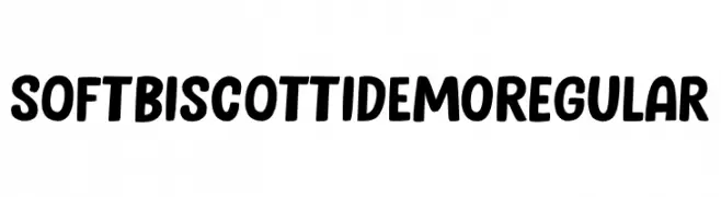 Soft Biscotti DEMO Regular  Frei Schriftart Herunterladen