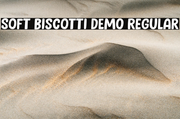 Soft Biscotti DEMO Regular Example 1