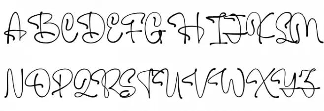 Soft Cantle Personal Use フォント 大文字