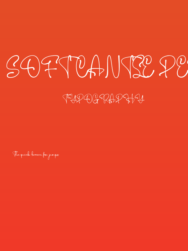 Soft Cantle Personal Use Poster