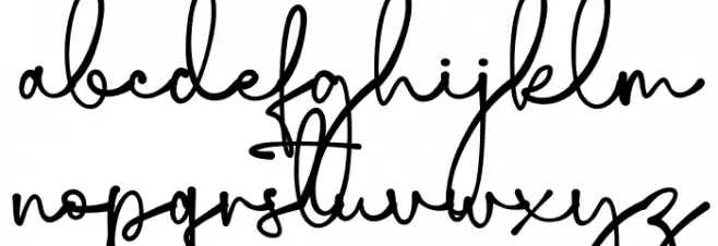 Soft Cantle Personal Use フォント 小文字