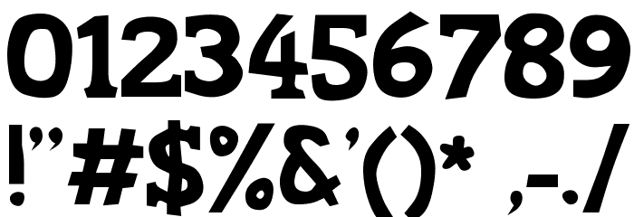 Soft Compound Font OTHER CHARS
