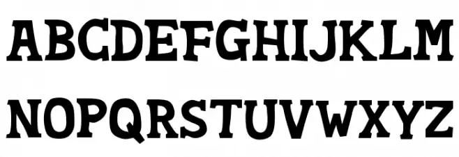 Soft Compound Schriftart Groß