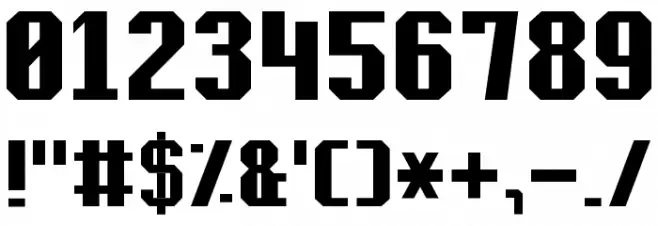 Soft Lines 7 フォント その他の文字