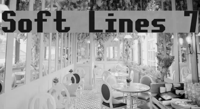 Soft Lines 7 フォント examples