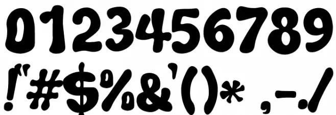 Soft Marshmallow Font OTHER CHARS