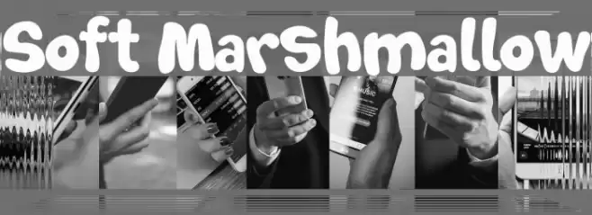 Soft Marshmallow Font examples