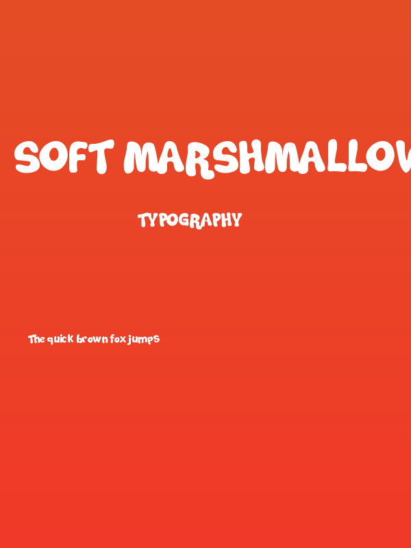 Soft Marshmallow Poster