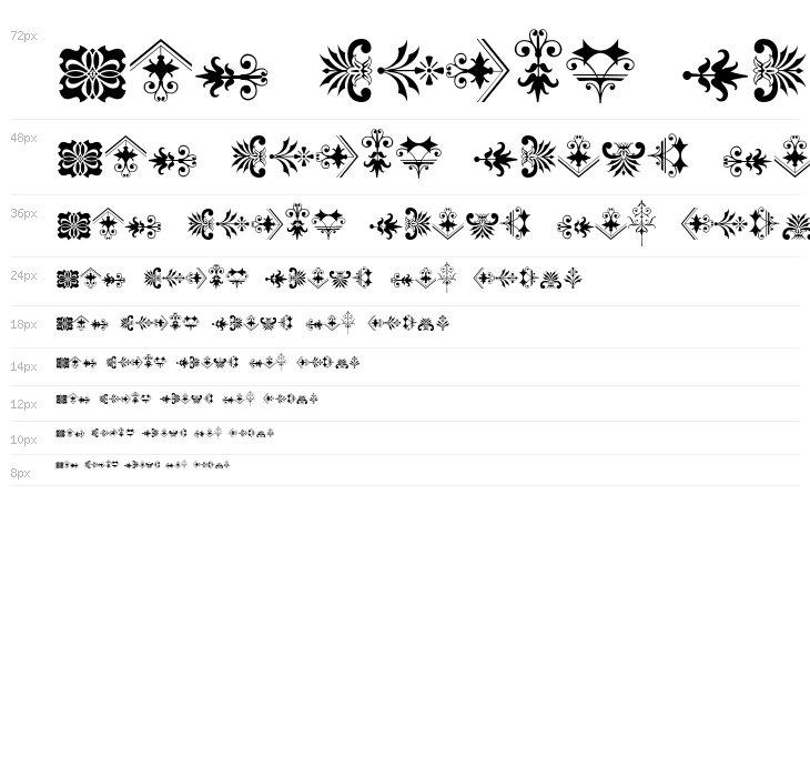 Soft Ornaments 21 Waterfall