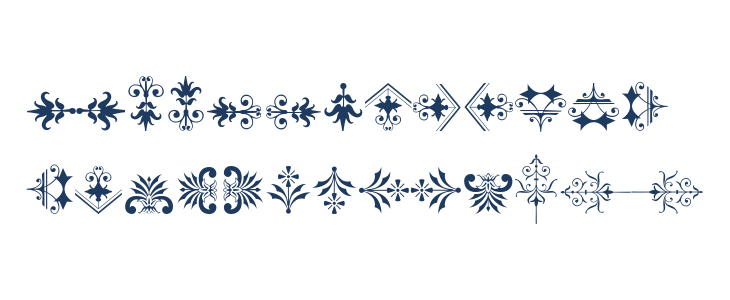 Soft Ornaments 21 Lowercase