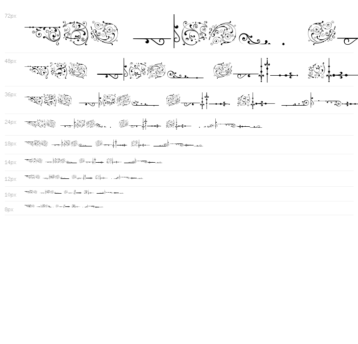 Soft Ornaments Eight Waterfall