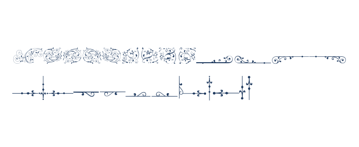 Soft Ornaments Eight Lowercase