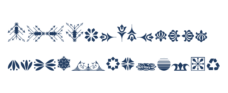 Soft Ornaments Eighteen Lowercase