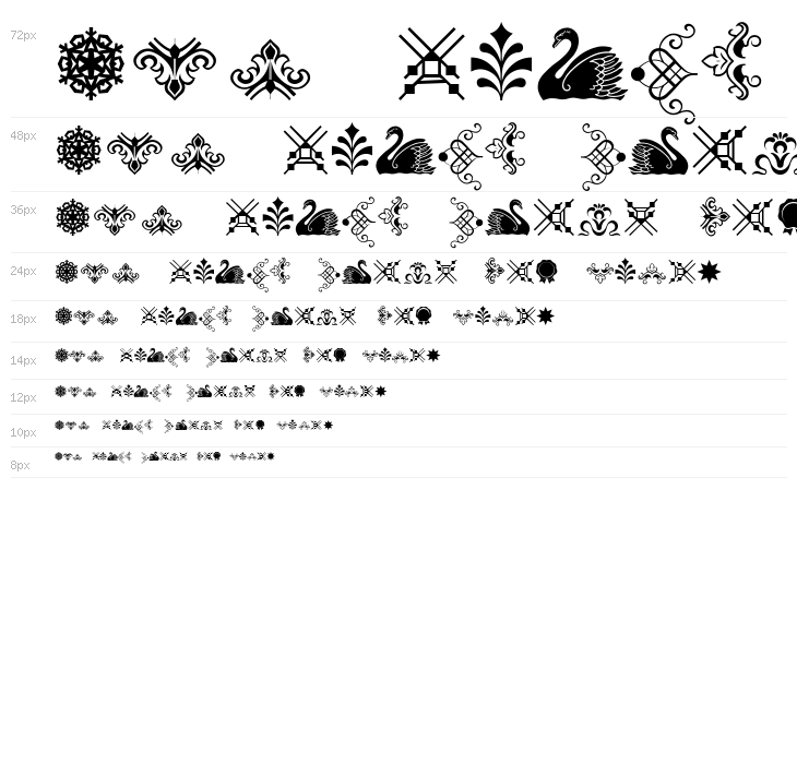 Soft Ornaments Fifteen Waterfall