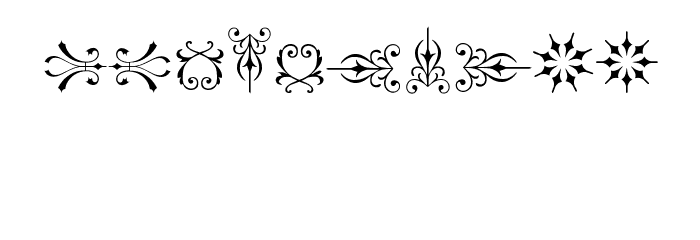 Soft Ornaments Four Font OTHER CHARS