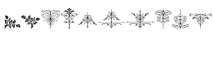 Soft Ornaments Nine Font OTHER CHARS