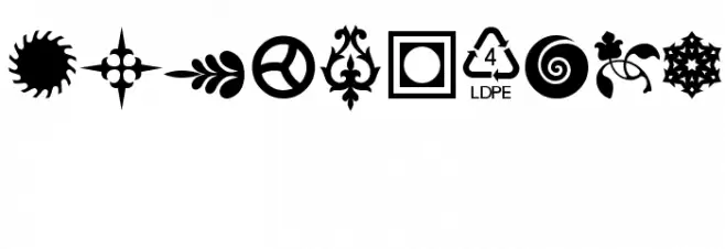 Soft Ornaments Nineteen Font OTHER CHARS